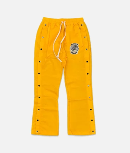 Saint Vanity Nylon Track Pants Laser Orange (1)
